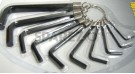 10 Pc Hex Key Set Useful Tool For Motorcycle Restorers - SPAREZO